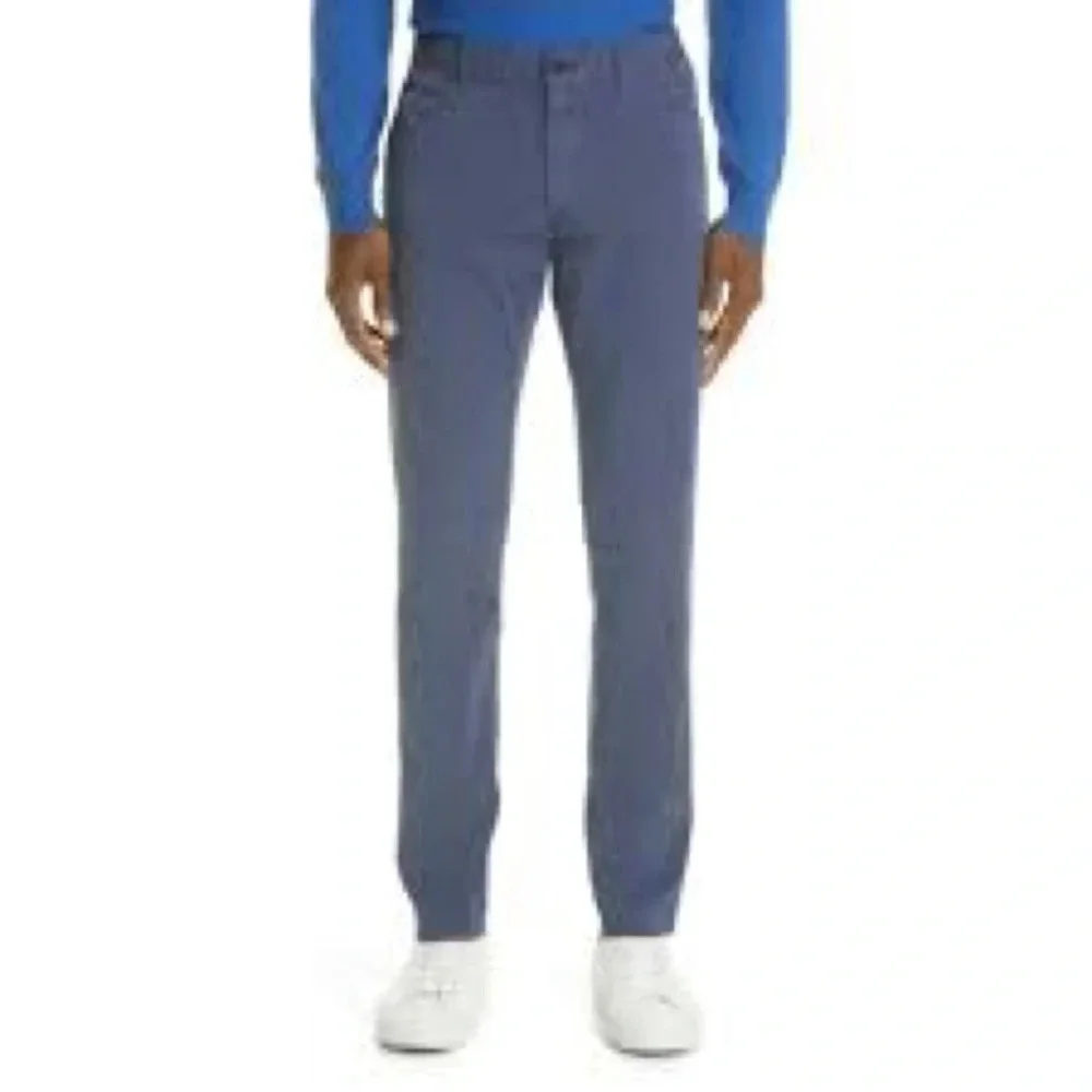 Canali Slim Fit Black Edition Lightweight Pants in Blue - NWOT - Size 38 (US)
